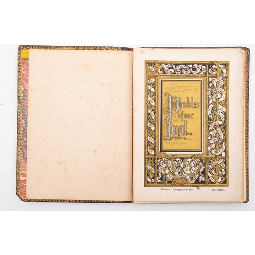 47 - HUMPHREYS, Henry Noel - Parables of our Lord : 32 loose pages richly illuminated some in gold and ch... 