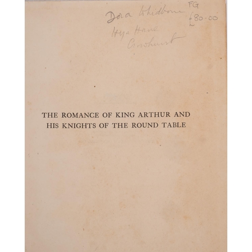 64 - RACKHAM, Arthur ... (Illustrator) : The Romance of King Arthur and his knights of the round table. 1... 