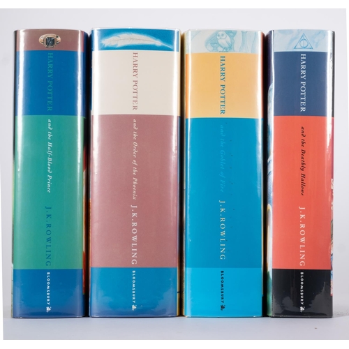 69 - ROWLING, J. K - Trade Editions -  Four volumes : Order of the Phoenix; Half Blood Prince; Deathly Ha... 