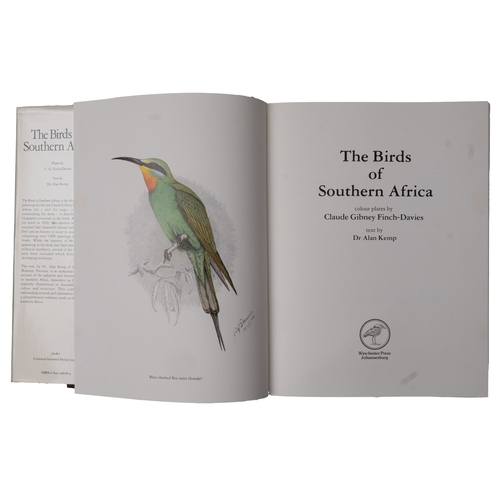 336 - NEWMAN, Kennth - (edit) Birdlife  in Southern Africa. Illust. Full morocco. 4to.  Limited edition of... 