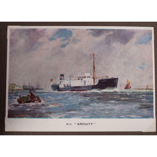 294 - After Frank Mason (1875-1965). A group of thirty maritime postcards: including 'ST Authenticity In P... 