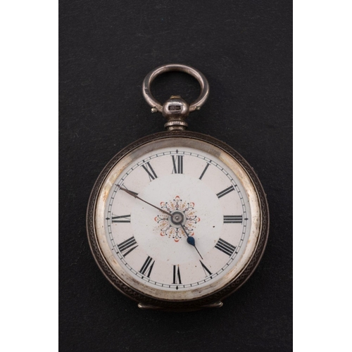 2268 - Waltham a gold-plated half-hunter pocket watch the white enamel dial with black Roman numerals, subs... 