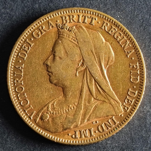 2419 - A 1901 Gold Sovereign.