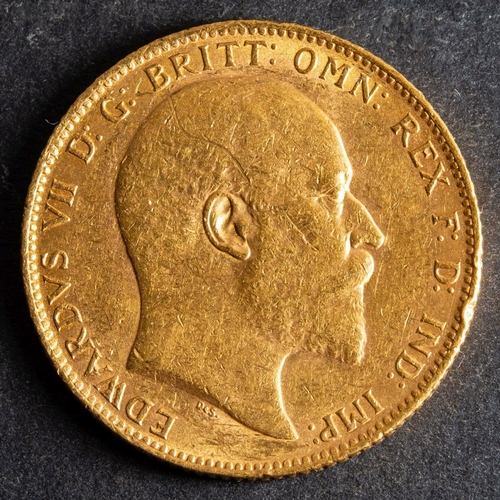 2420 - A 1903 Edwardian Gold Sovereign.