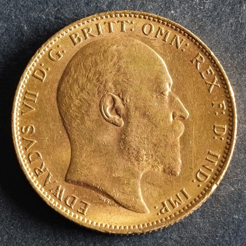 2421 - A 1903 Edwardian Gold Sovereign.