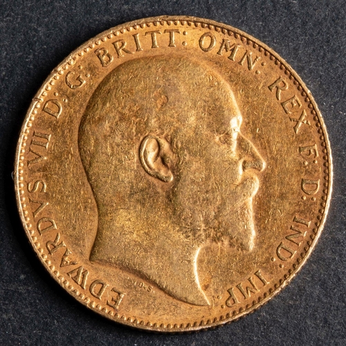 2425 - A 1906 Edwardian Gold Sovereign of Perth Mint.