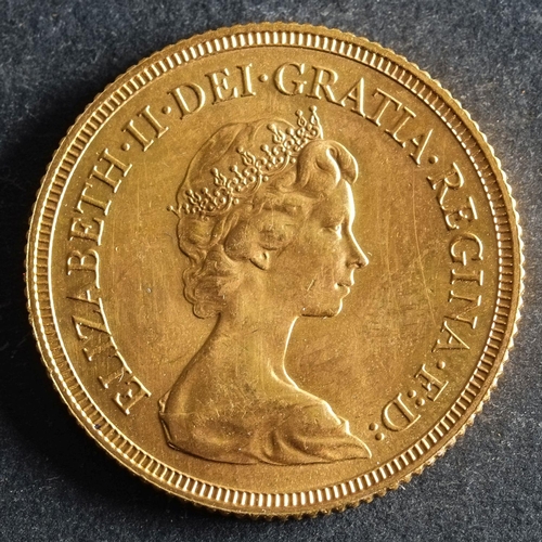 2450 - A 1981 New Elizabethan Age Gold Sovereign.