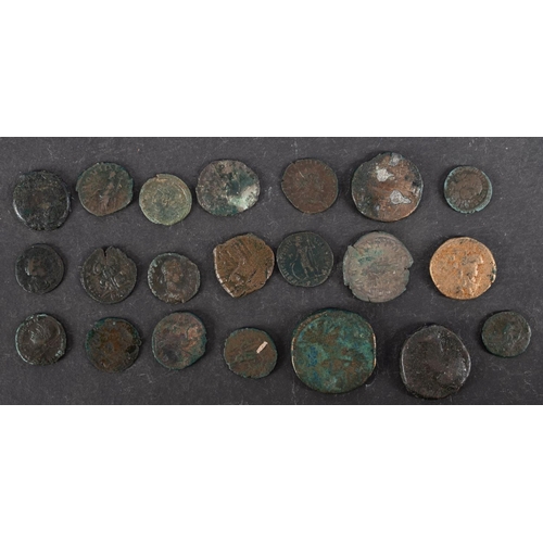 100 - A bag of Roman Coins etc.