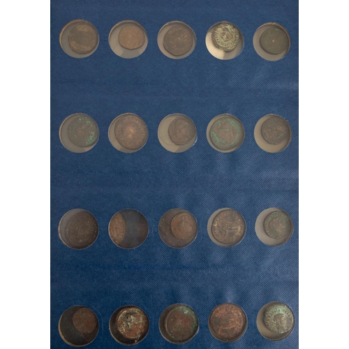 106 - An album of mixed coins including pre-1947 silver etc.