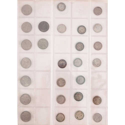 108 - Two albums containing mixed coins.