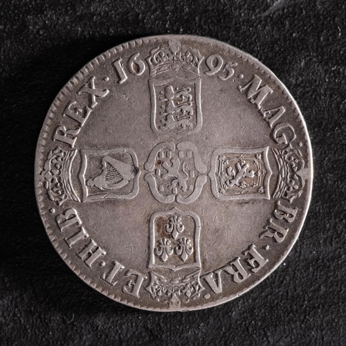 2 - A better grade William III octavo Crown, 1695.