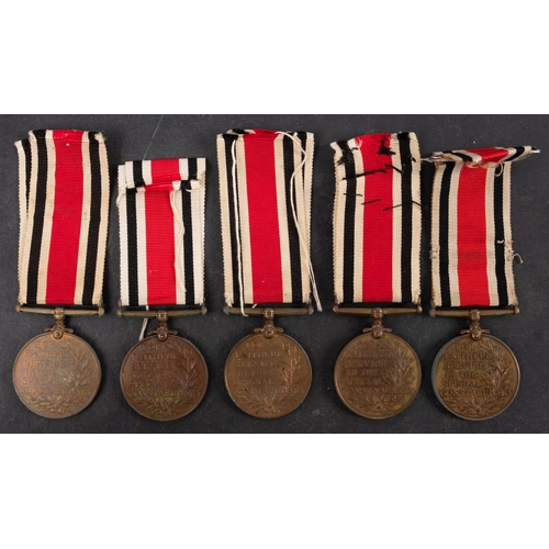 265 - A group of five Special Constabulary Long Service Medals, comprising one George V and four George VI... 