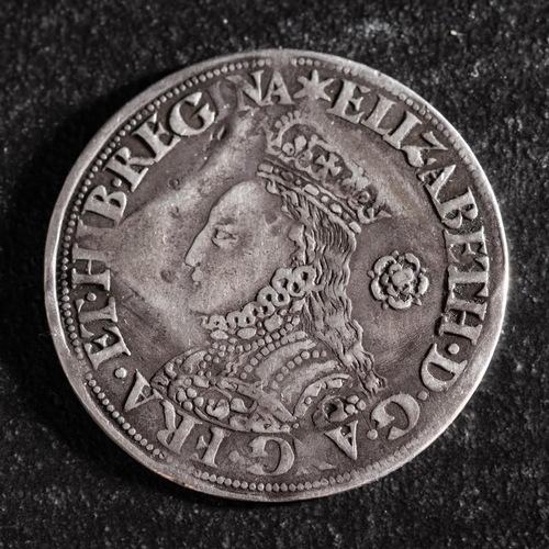 28 - An Elizabeth I milled six pence M. M. Star, 1564.