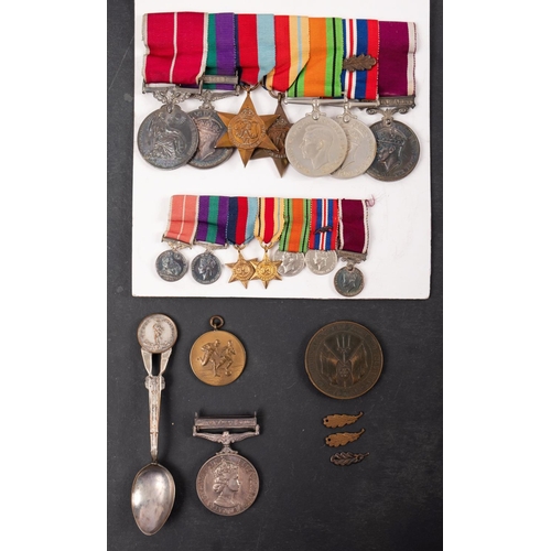 320 - A WWII group of eight to '2323213 Captain W Cornish, Royal Signals' , George VI British Empire Medal... 