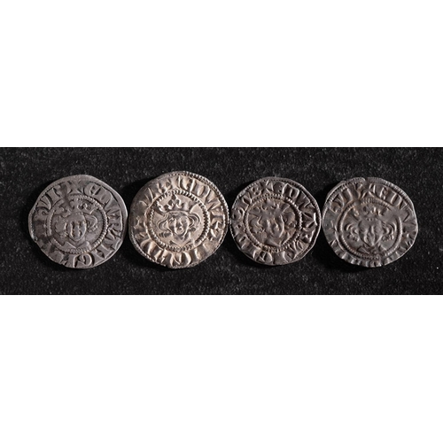 35 - Four Edward I pennies including Berwick on Tweed.