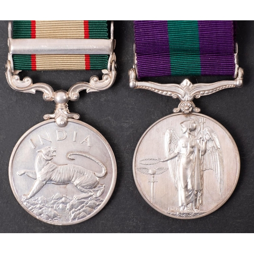 352 - A George VI  India General Service Medal  1936-39 with North West Frontier 193739 clasp to '48958333... 