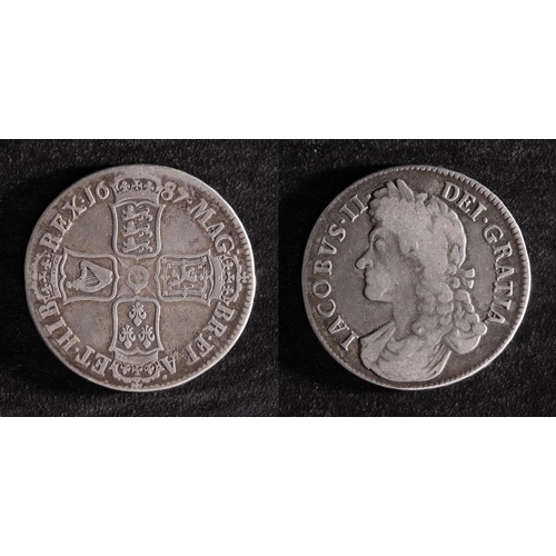 5 - A James II Crown, 1687.