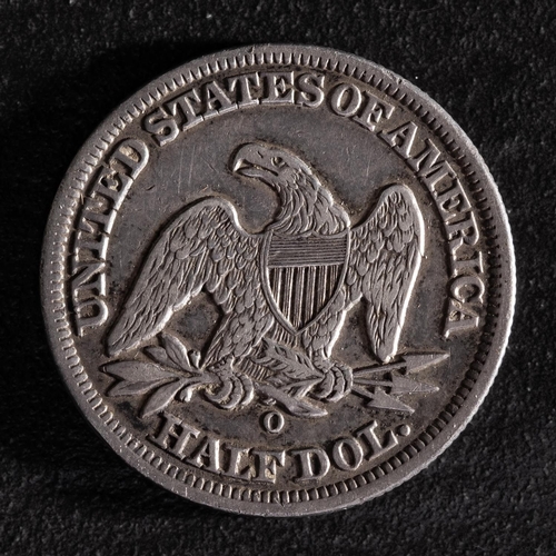 76 - A USA half Dollar, 1857 (o).