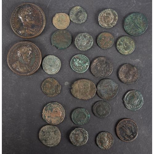 98 - A bag of Roman Coins etc.