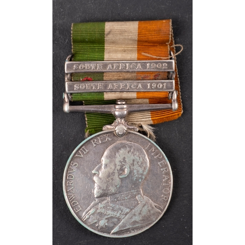 226 - A Queen's South Africa medal with six clasps to '29342 Supr R Swinford RE', 'Relief of Kimberly', ' ... 