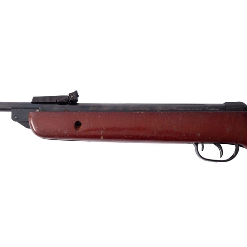 603 - A BSA Meteor 40th anniversary commemorative edition .22 calibre air rifle, serial number WE11556.