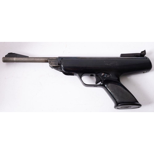 606 - A BSA Scorpion .22 calibre air pistol. .