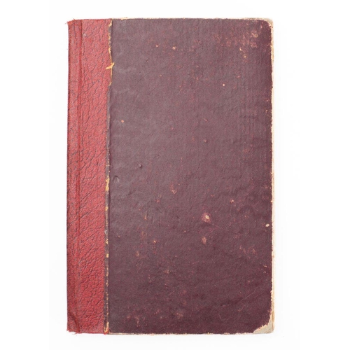 749 - A WWII Flying Boat  training notebook belonging to H S P Munro, containing manuscript notes on Navig... 