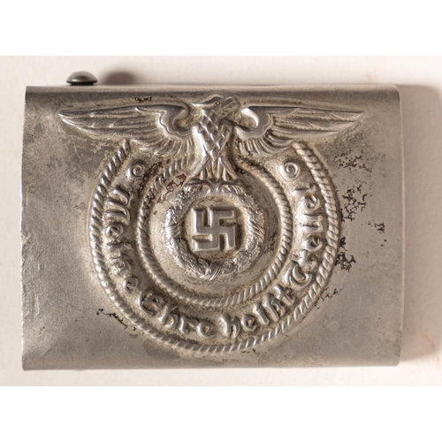 755 - A German army belt buckle stamped 'RZM 155/40'  to reverse.