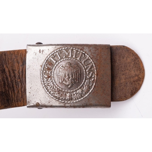 779 - A Third Reich Period German Army Other Ranks belt buckle stamped 'Dr F & Co. 1940,  with insignia an... 