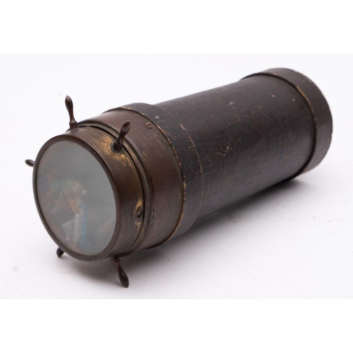 969 - A 19th century parlour kaleidoscope, maker C.G Bush & Co, London circa 1870, the 3 inch diameter pap... 