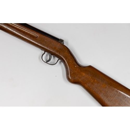 600 - An 'Original' Mod 35 .177  calibre air rifle on a stained beech semi pistol grip stock.
