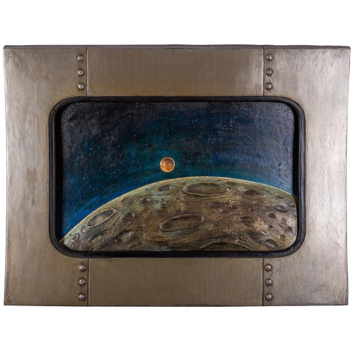 139 - Noel Throup (British, b. 1936) Viewport Mixed Media Sculpture on Board 85 x 63 cm Unsigned