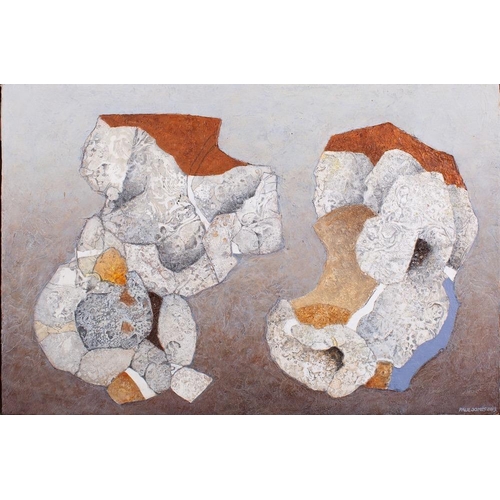 151 - Paul Jones (British, 20th Century) Breakaway Acrylic and Mixed Media on Board 38 x 25 cm Signed and ... 