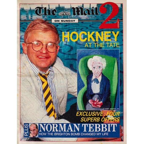 David Hockney My mother Bridlington ポスター David Hockney My