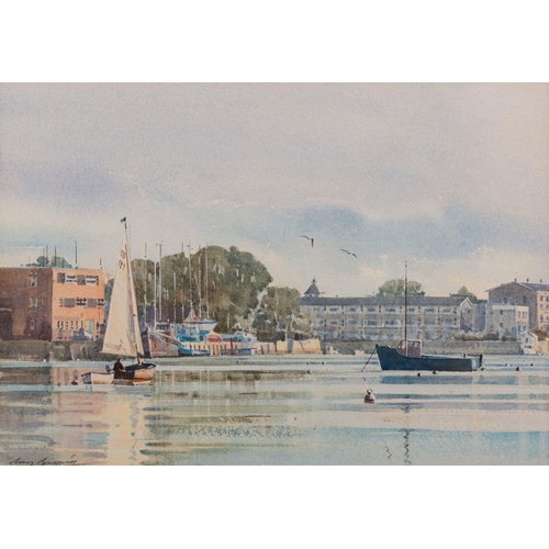 781 - British School, 20th Century A collection of maritime subjects by various artists Five watercolours ... 