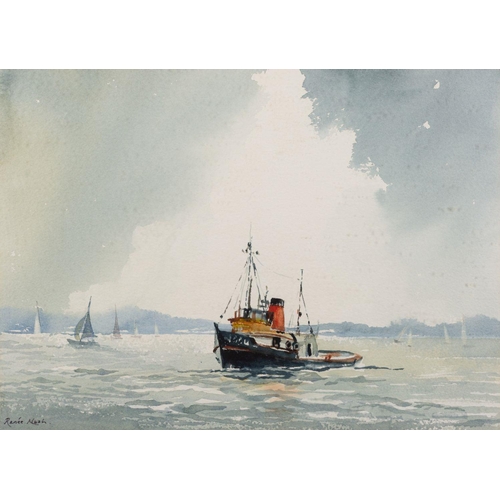 781 - British School, 20th Century A collection of maritime subjects by various artists Five watercolours ... 