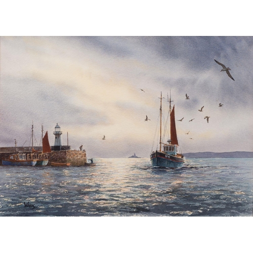 781 - British School, 20th Century A collection of maritime subjects by various artists Five watercolours ... 