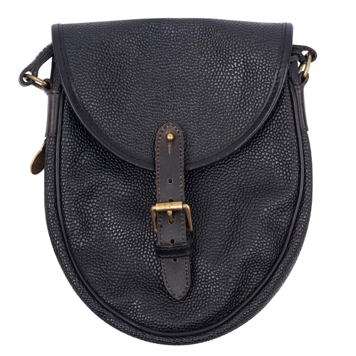 765 - Mulberry, A black leather Dispatch bag.