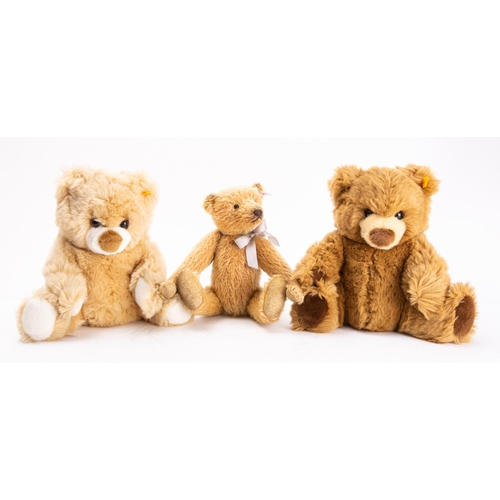 648 - A Steiff ''Apalonia Margarette'' Ltd Mohair Bear- Blond, 28cm, together with Pot Belly Bear- No.6601... 