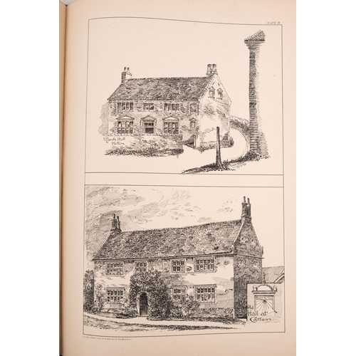 637 - WILLINS, Edward Preston - Some of the Old Halls and Manor Houses in the County of Norfolk , 50 litho... 