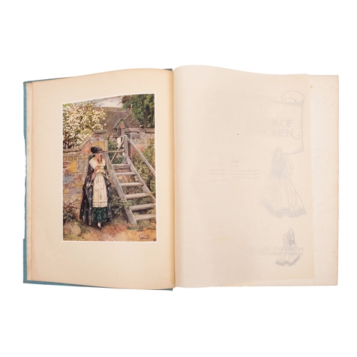 640 - BRICKDALE'S, Eleanor Fortescue - Golden Book of Famous Women : 16 tipped-in colour plates. Original ... 