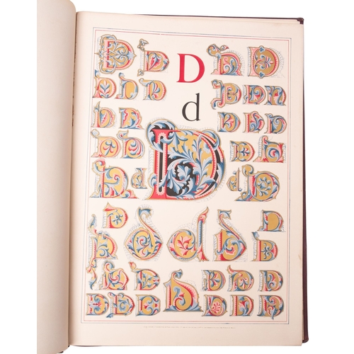 662A - JONES, Owen - One Thousand and One  Initial letters, Designed and Illuminated. Chromolithograph titl... 