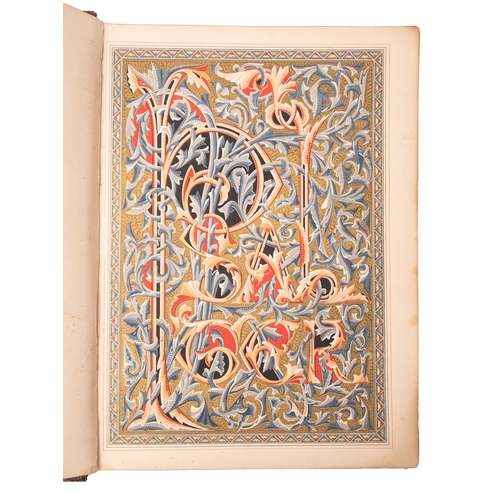 664A - JONES, Owen - The Psalms of David Illuminated by Owen Jones One Hundred chromolithograph illuminated... 