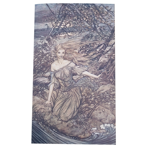 678 - RACKHAM, Arthur: (illustrator)), Undine: full cream vellum, 15 full page colour plates, 4to, Heinema... 