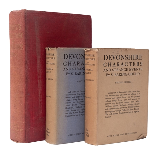 904 - KELLY'S Directory of Devonshire, folding map, original cloth, 4to, 1889; with Baring-Gould, Devonshi... 