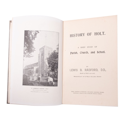 929 - WALKER, Neil, and Craddock, Thomas, The History of Wisbech, and the Fens, 19 plates and maps, half m... 