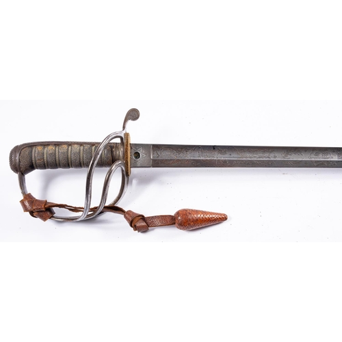 116 - A George V 17th Duke of Cambridge's Own Lancers 1891 pattern Light Cavalry sword. Formerly the prope... 