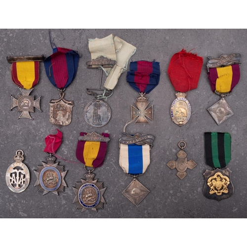 244 - A group of eleven Army Temperance Association medals, together with a Total Abstinence Medal (12)