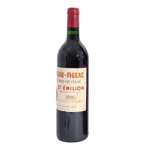 387 - One Ch. Figeac. St. Emilion. 1986