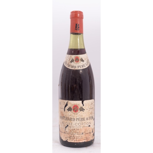 393 - One Aloxe Corton, Bouchard 1976.